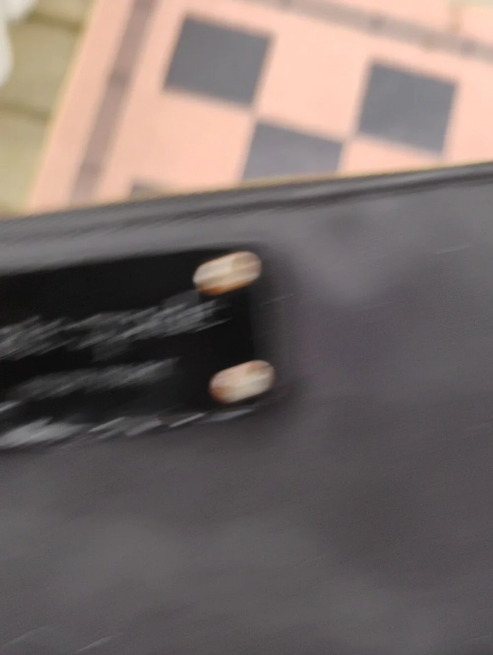 kate spade Black and Cream Saffiano Leather Tote And Free GUC Wallet